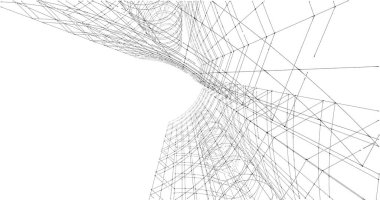 soyut mimari duvar kağıdı, dijital arkaplan