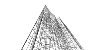 soyut mimari duvar kağıdı, dijital arkaplan