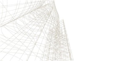 soyut mimari duvar kağıdı, dijital arkaplan