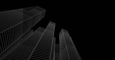 soyut mimari duvar kağıdı, dijital arkaplan