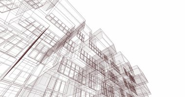 soyut mimari duvar kağıdı, dijital arkaplan