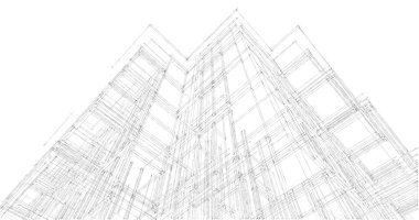 soyut mimari duvar kağıdı, dijital arkaplan