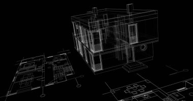 çizgili mimari duvar kağıdı, dijital arkaplan