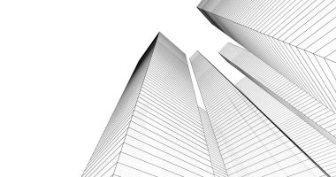 soyut mimari duvar kağıdı, dijital arkaplan