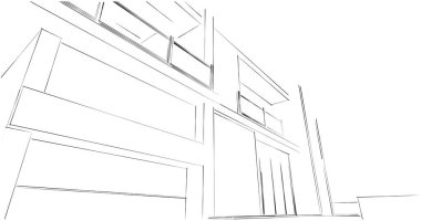 soyut mimari duvar kağıdı, dijital arkaplan