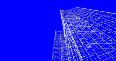 soyut mimari duvar kağıdı, dijital arkaplan