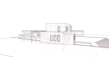 çizgili mimari duvar kağıdı, dijital arkaplan