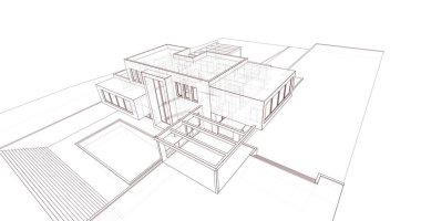 çizgili mimari duvar kağıdı, dijital arkaplan