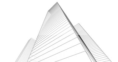 soyut mimari duvar kağıdı, dijital arkaplan