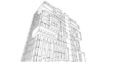 soyut mimari duvar kağıdı, dijital arkaplan