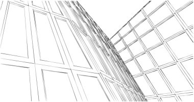 soyut mimari duvar kağıdı, dijital arkaplan