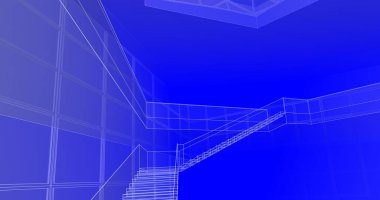 soyut mimari duvar kağıdı, dijital arkaplan