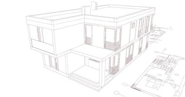 çizgili mimari duvar kağıdı, dijital arkaplan