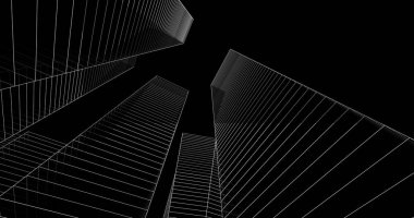 soyut mimari duvar kağıdı, dijital arkaplan