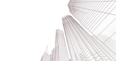 soyut mimari duvar kağıdı, dijital arkaplan