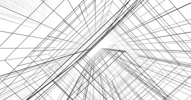 soyut mimari duvar kağıdı, dijital arkaplan