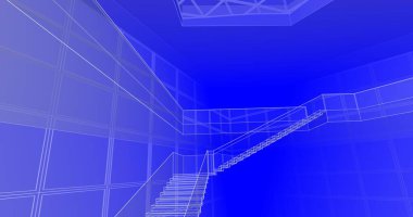 soyut mimari duvar kağıdı, dijital arkaplan