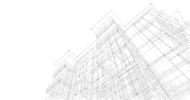 soyut mimari duvar kağıdı, dijital arkaplan