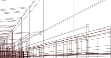 çizgili mimari duvar kağıdı, dijital arkaplan