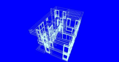 çizgili mimari duvar kağıdı, dijital arkaplan