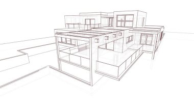 çizgili mimari duvar kağıdı, dijital arkaplan