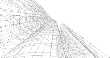 soyut mimari duvar kağıdı, dijital arkaplan