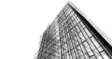 soyut mimari duvar kağıdı, dijital arkaplan