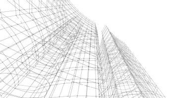 soyut mimari duvar kağıdı, dijital arkaplan