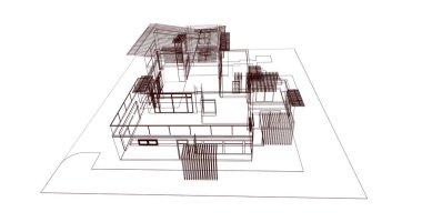 çizgili mimari duvar kağıdı, dijital arkaplan
