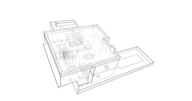 çizgili mimari duvar kağıdı, dijital arkaplan