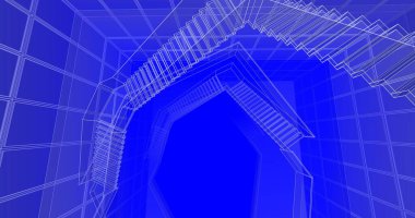 soyut mimari duvar kağıdı, dijital arkaplan