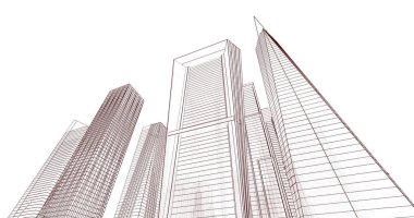 soyut mimari duvar kağıdı, dijital arkaplan