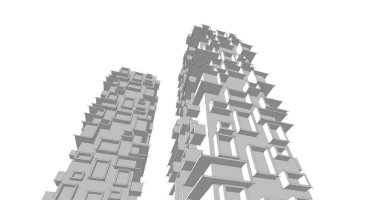 soyut mimari duvar kağıdı, dijital arkaplan