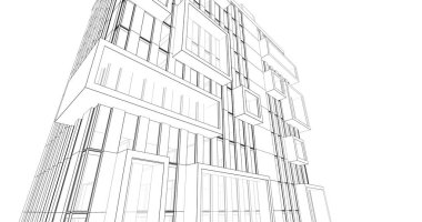 soyut mimari duvar kağıdı, dijital arkaplan