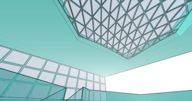 soyut mimari duvar kağıdı, dijital arkaplan