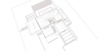 çizgili mimari duvar kağıdı, dijital arkaplan