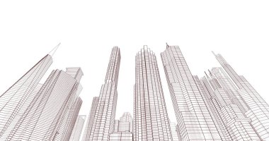 soyut mimari duvar kağıdı, dijital arkaplan