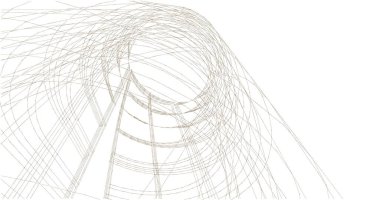 soyut mimari duvar kağıdı konsepti, dijital arkaplan