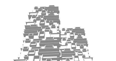 soyut mimari duvar kağıdı, dijital arkaplan