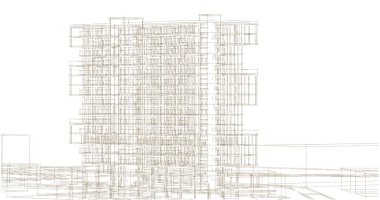 soyut mimari duvar kağıdı, dijital arkaplan