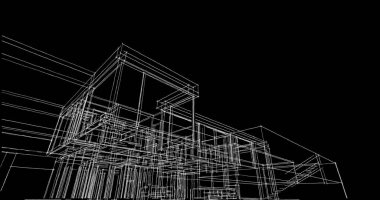 çizgili mimari duvar kağıdı, dijital arkaplan
