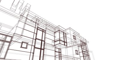 çizgili mimari duvar kağıdı, dijital arkaplan