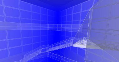 soyut mimari duvar kağıdı, dijital arkaplan