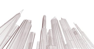 soyut mimari duvar kağıdı, dijital arkaplan