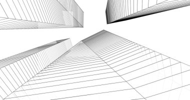 soyut mimari duvar kağıdı, dijital arkaplan