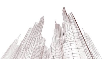 soyut mimari duvar kağıdı, dijital arkaplan