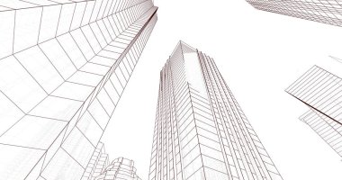 soyut mimari duvar kağıdı, dijital arkaplan