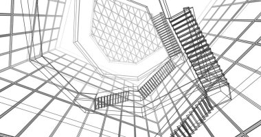 soyut mimari duvar kağıdı, dijital arkaplan