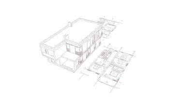 çizgili mimari duvar kağıdı, dijital arkaplan