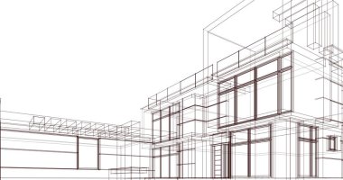 çizgili mimari duvar kağıdı, dijital arkaplan